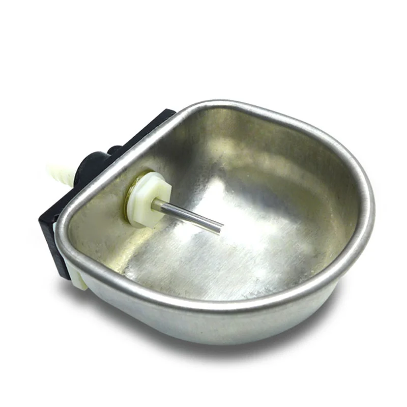 20 Pcs Rabbit Automatic Drinker Water Feeder Fix Bowl Acciaio Inossidabile T Joint Equipment Allevamento Di Conigli