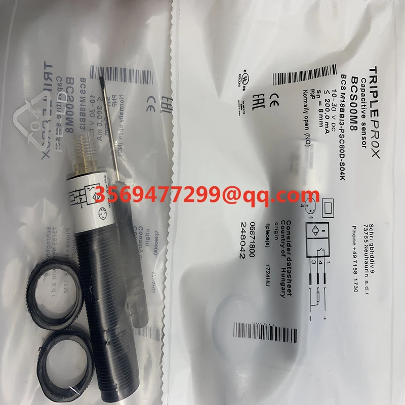 Interruttore Di Prossimità Bcs00M8 Bcs M18Bbi3-Psc80D-S04K Spot Nuovo Di Zecca