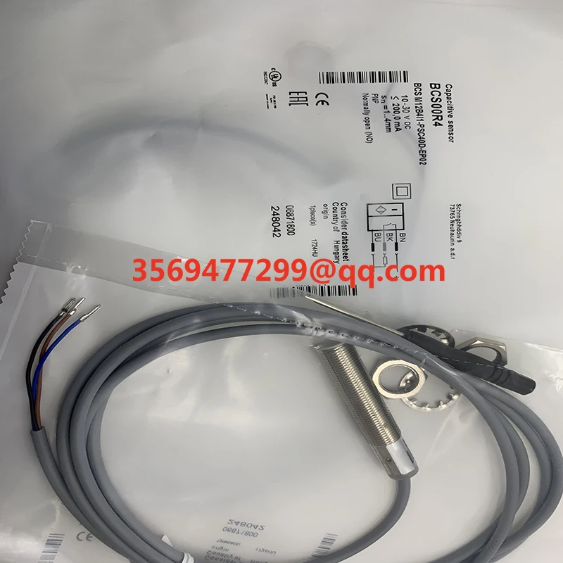 Interruttore Di Prossimità Bcs M12B4I1-Nsc40D-Ep02 Bcs M12B4I1-Noc40D-Ep02 Spot Nuovo Di Zecca