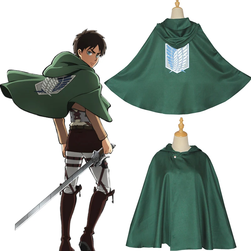 Anime Attack On Titan Investigation Team Cosplay Wings-Of -Freedom Mantello Halloween Carnival Show Mantello Per Altezza 120-187Cm