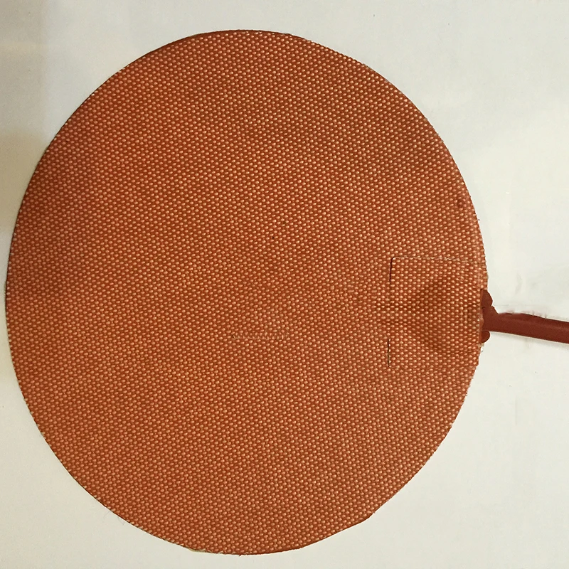 Rotondo 240 Mm 24V 200W Silicone Riscaldatore Letto Per Kossel Pro Stampante 3D Installare Nastro Band Heater Calore Elettrico