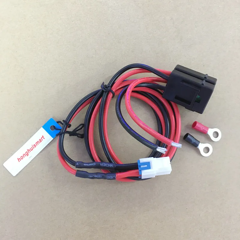 Il Cavo Di Alimentazione Cc 4 Pin Per Icom Ic-7000 Ic-7200 Ic-7410 Ic-7600 Ic-9100 Ecc Auto Cb Radio Lunghezza Circa 1M