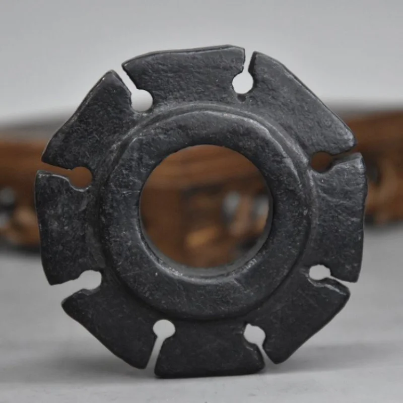 Artigianato Antico Varie Collezione All'Ingrosso Hongshan Culture Belt Magnetic Iron Meteorite Ring Pendant All'Ingrosso