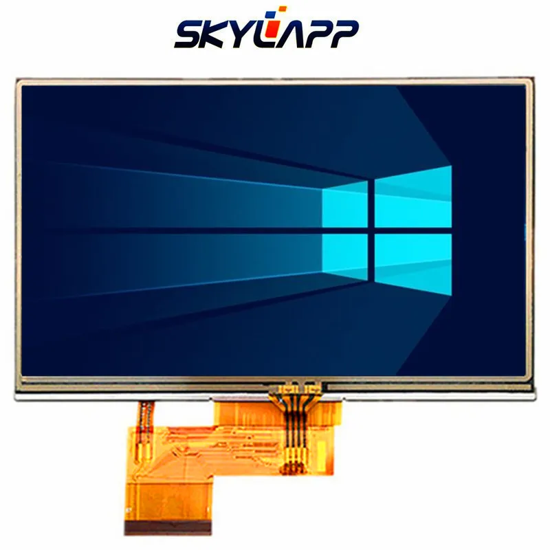 Schermo Lcd Completo Da 4.3 'Pollici Per Garmin Nuvi 265W 200W 265Wt Display At043Tn24 V.4 Riparazione Digitalizzatore Touchscreen
