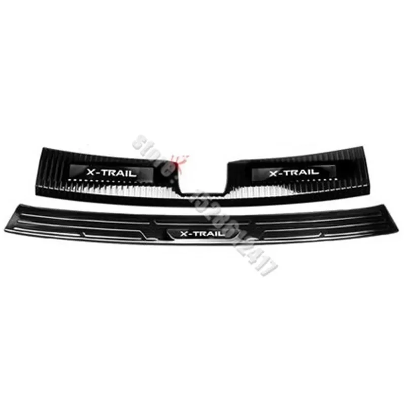 Per Nissan X-Trail Xtrail Epower T33 1.5T Protezione Paraurti Porta Posteriore Davanzale Piastra/Tronco Battistrada Trim 2022-2024 Accessori