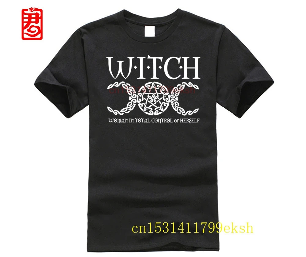 2023 Witch Wiccan Camicia Pagana-W I T C H Shirt