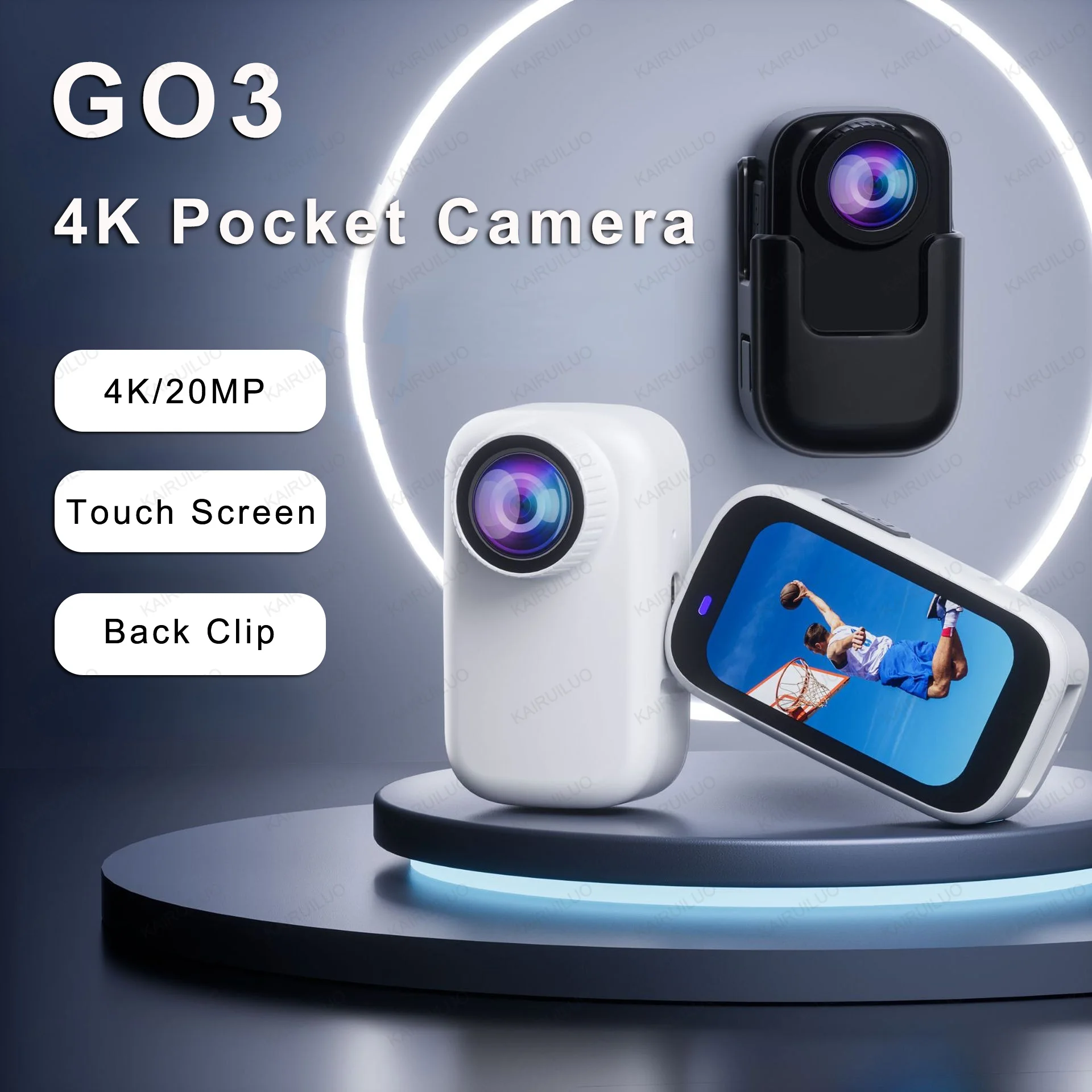 4K Micro Camera Wifi Videocamera Tascabile Portatile Indossabile Vlog Registratore Grandangolare Anti Shake Tiny Action Camera Outdoor Sport Dv