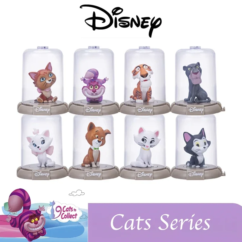 Disney Cat Figures Blind Box Marie Cheshire Cat Figaro Duchesse Doll Collezione Fatta A Mano Giocattoli