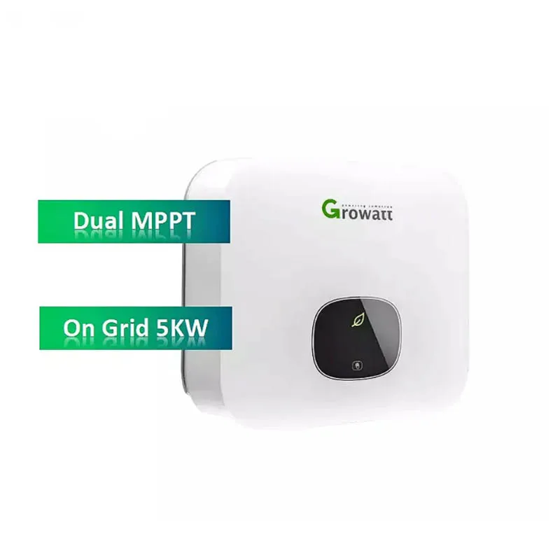 Ready Stock Growatt Min 5000Tl-X Inverter A Onda Sinusoidale Pura Grid Tie On Grid Pv System Inversor Per L'Archiviazione Domestica