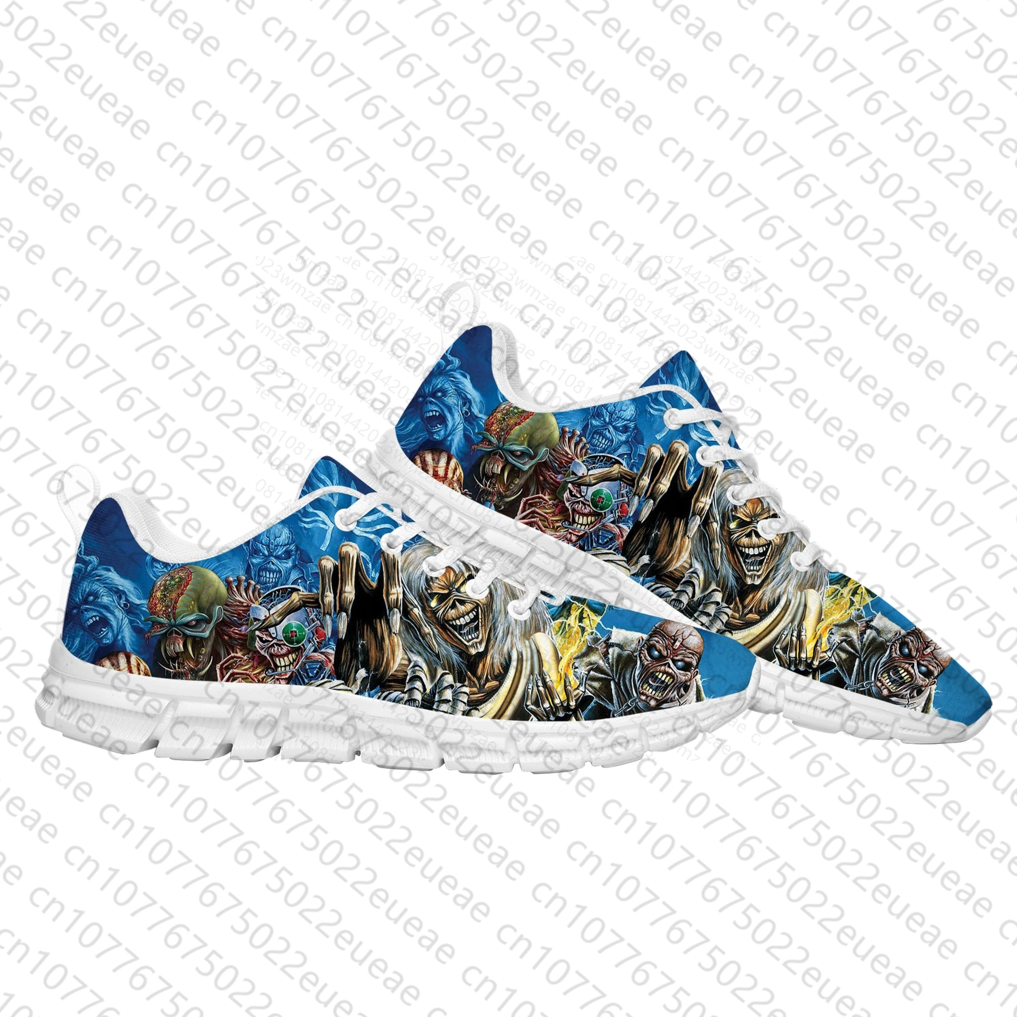 Maidens Heavy Metal Rock Band Singer Music Iron Scarpe Sportive Uomo Donna Adolescente Sneakers Genitore Bambino Sneaker Personalizza Scarpa