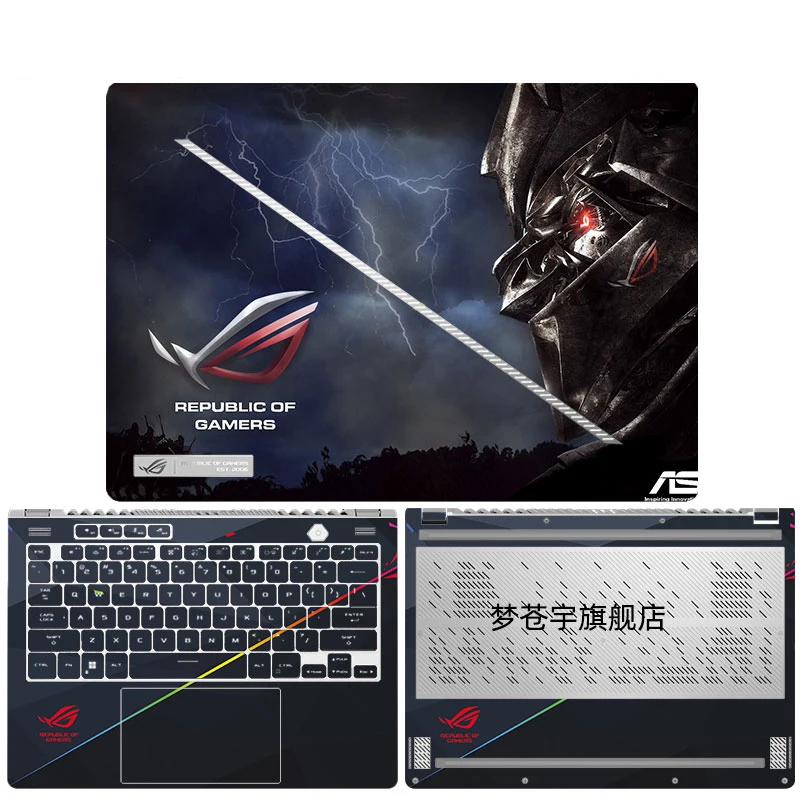 Dazzle Vinile Laptop Adesivo Speciale Pelle Per Asus Rog Zephyrus G14 (2024) Ga403 Ga403U Ga403Uu Ga403Uv 14 "Laptop Da Gioco