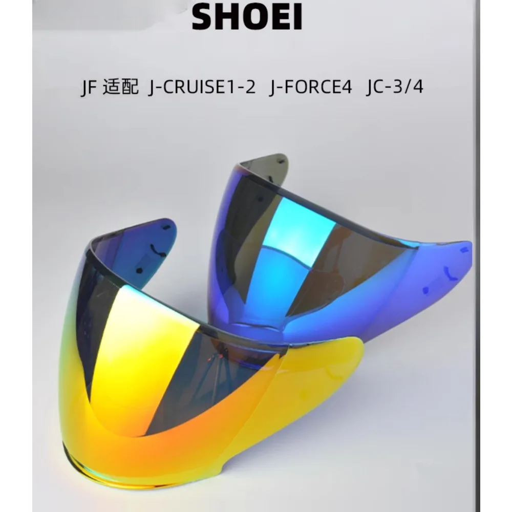 Shoei Half Helmet Lens J-Cruise 1-2 Generazione J-Force4 Jo-Ex-Zero Cj-3 Lente Di Protezione Solare