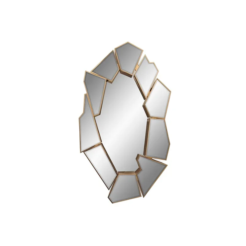 Design Irregolare Vintage Mirror Wall Nordic Hanging Abstract Large Mirror Corridoio Specchio Da Parete Room Decoration Estetica