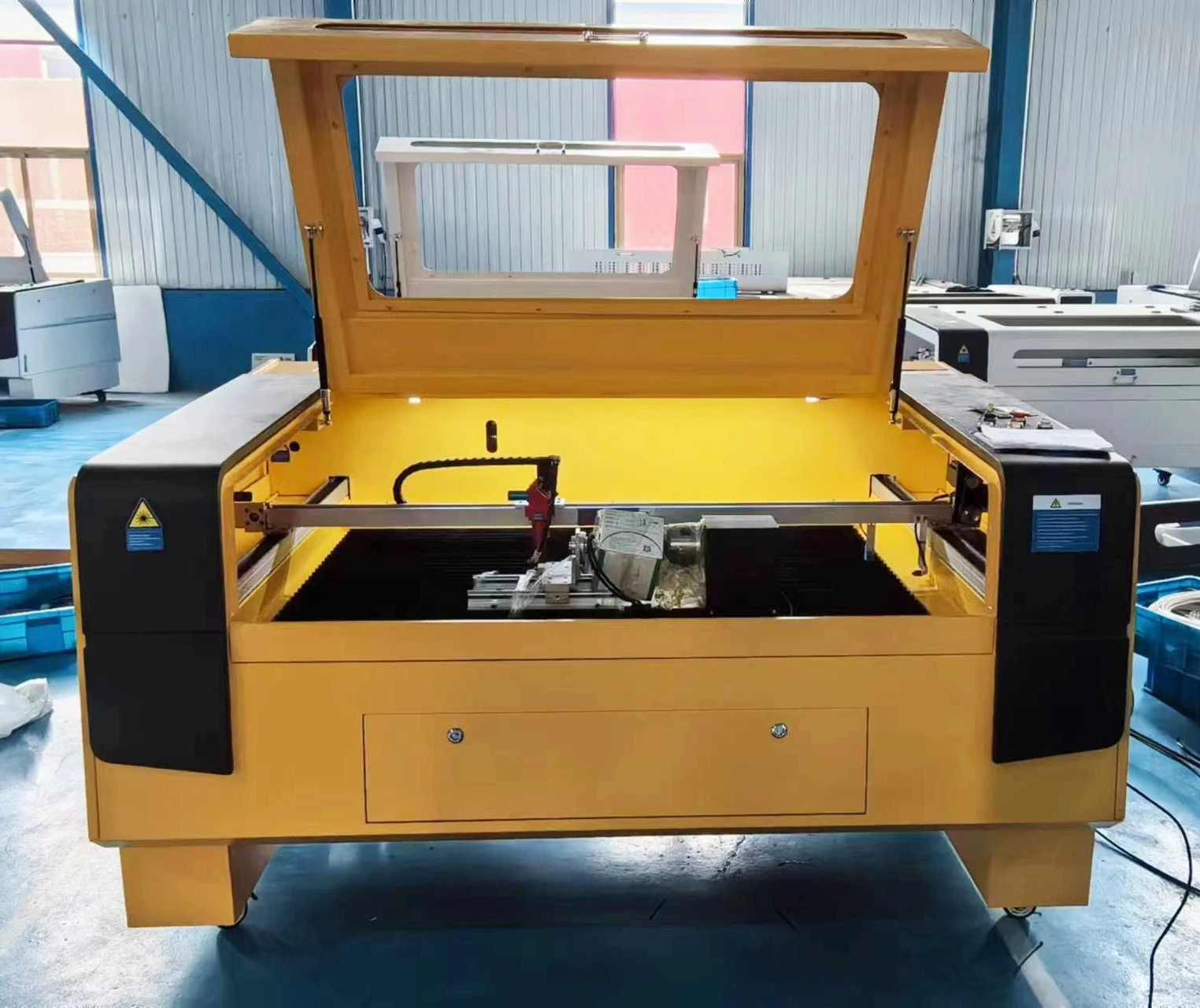 Prezzo Di Fabbrica Jinan Laser Co2 Machine 1390/Cnc Paper Laser Cutter 100W/Macchina Da Taglio Laser Macchine Per Incisione Laser