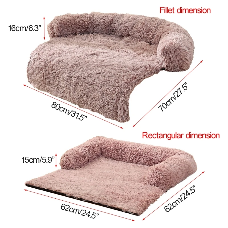 Letto Per Cani Gatti Pet Square Peluche Cucce Medio Piccolo Cane Divano Letto Cuscino Cane Comfort Pet Bed House Pet Supplies D0Ld
