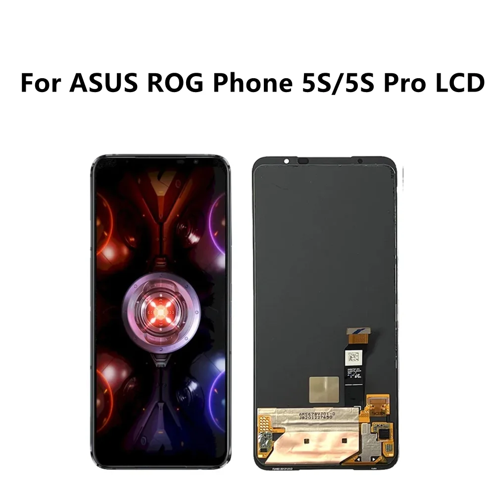 6.78 "; Amoled Originale Per Asus Rog Phone 5S Zs676Ks Display Lcd Touch Screen Digitizer Assembly Per Rog Phone 5S Pro 5Spro Lcd