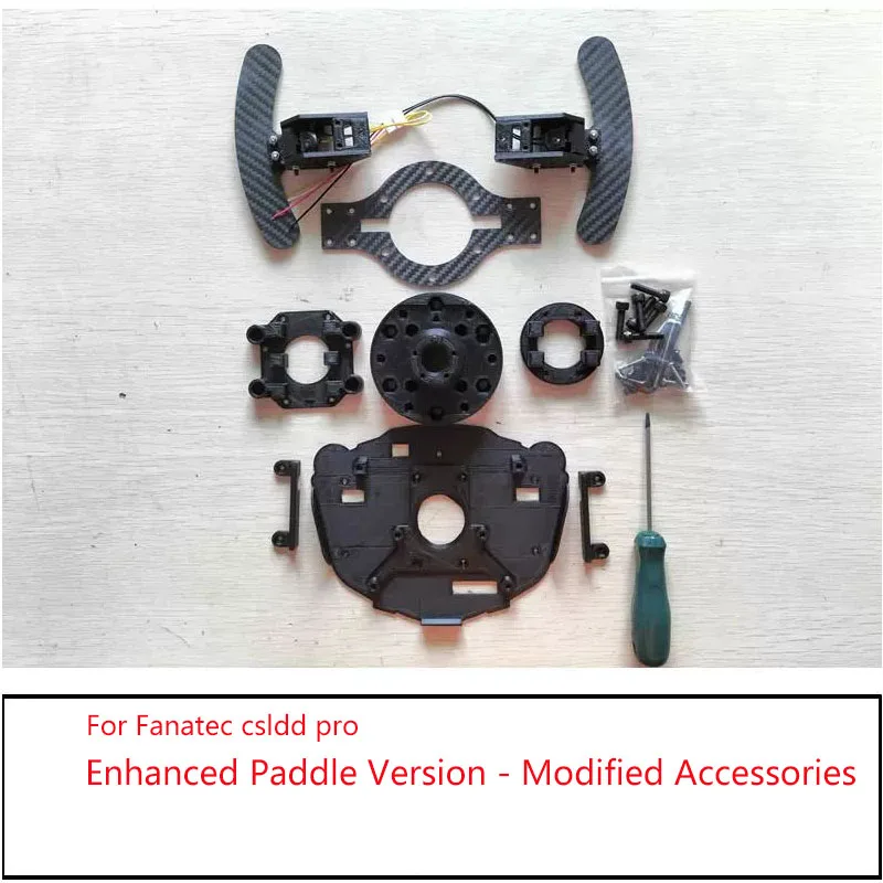 Paddle Shift-Er Magnetico Per Fanatec Csldd Pro Wheel Mod Simracing Modifica Sim Racing