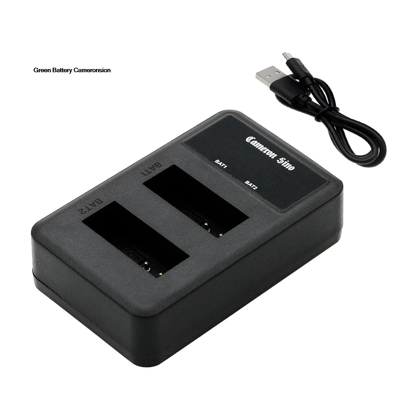 Caricabatterie Per Fotocamera Greenbattery Per Canonpowershot Sx70 Hs,Eos Kiss X7,Sl1,M100,M50,M10,M2,Rebel Sl1 Digital,100D,Lc-E12, Lp-E12