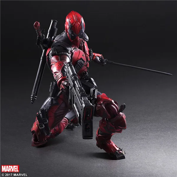 26Cm Pa Kai Deadpool Action Figure Playarts Gai 1/6 Wade Winston Wilson Figurine
