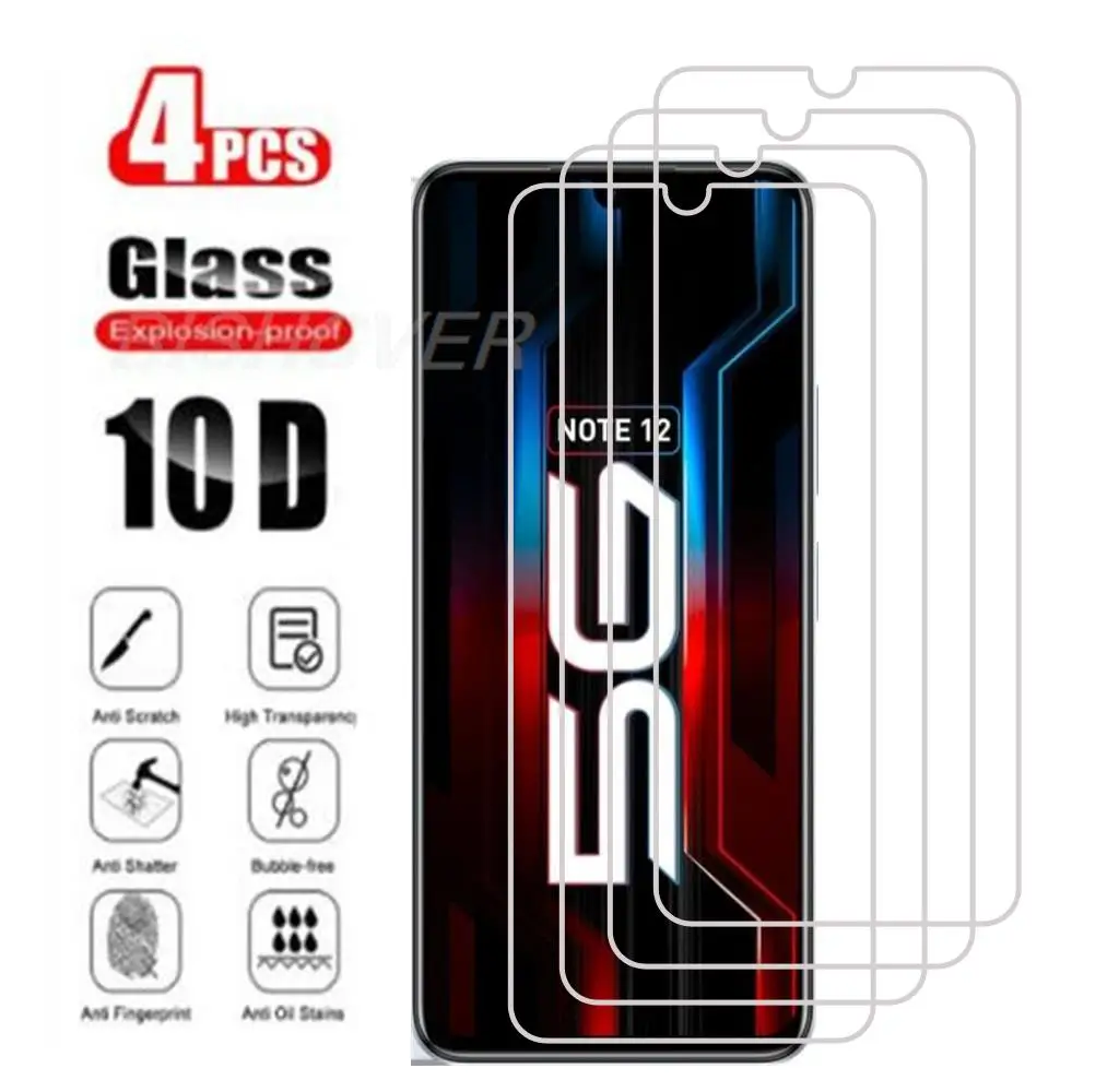 Tempered Glass For Infinix Note Pro 12 6.7" Glass Screen Protector Glass For Infinixnote12 Note12 X670 Protective Phone Film