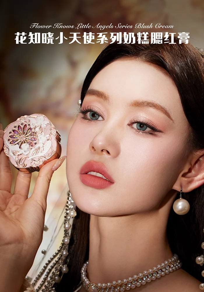 Flower Sa Little Angel Milk Cake Blush Cream Espandibile Atmosfera Correttore
