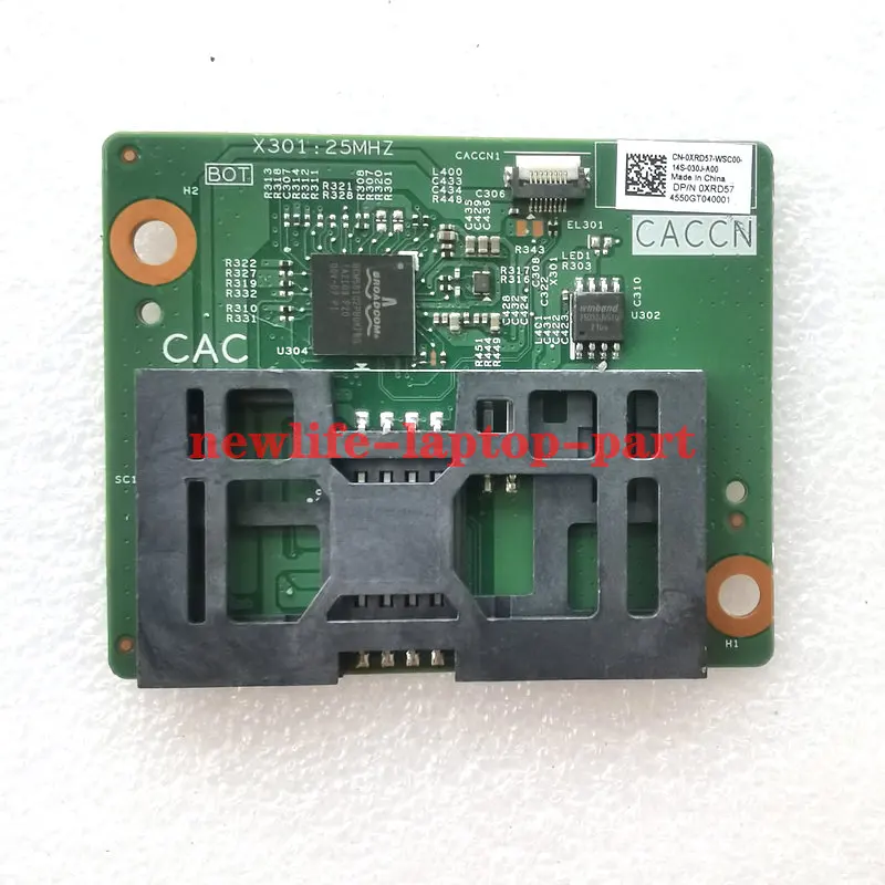 Originale Per Dell 5470 Cac Card Reader Io Board Xrd57 0 Xrd57 Test Well Spedizione Gratuita