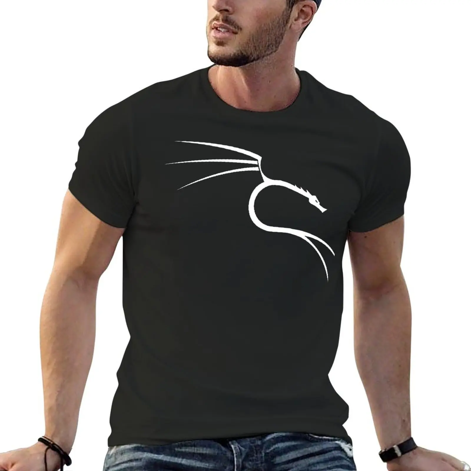 Kali Linux Essential For Sale T-Shirt Girocollo Sport Humor Graphic Tshirt Top Quality Fitness Eur Size