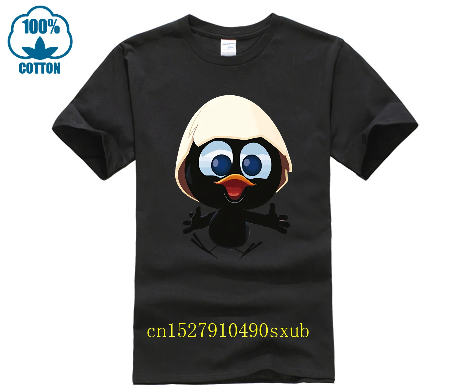 Hot Deals Sunlight T-Shirt Big Size Uomo Calimero Maglietta Da Uomo Dipinta Maglietta Divertente Maglietta Da Uomo Hip Hop