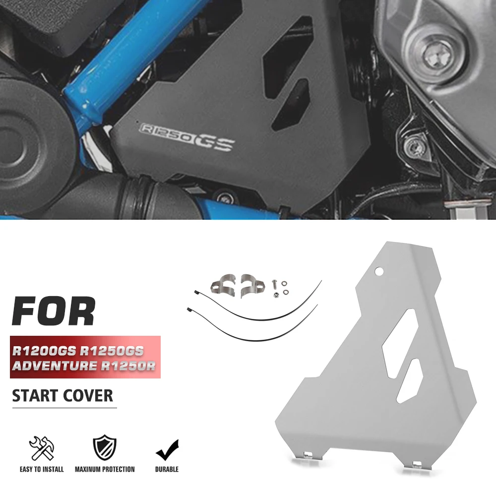 Moto Starter Protector Guard Cover Motor Protezione In Alluminio Per Bmw R1200Gs Lc Adv R1250Gs R1200R R1200Rs R1250 Rs Accessori