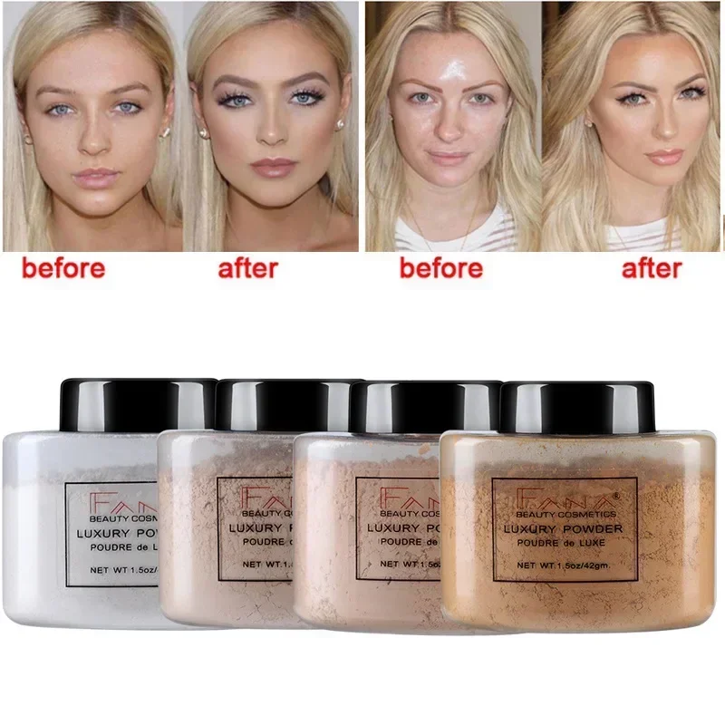 Banana Luxury Powder For Women Face Foundation Banana Powder Bottles Cipria Cipria Authentic Oil-Control Beauty Make Up Art Tools