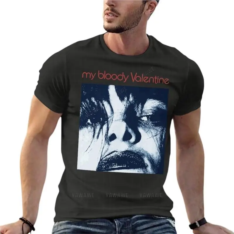 My Bloody Valentine Vintage Feed Me Con Il Tuo Bacio Magliette Oversize Abbigliamento Uomo Di Marca 100% Cotone Streetwear Di Grandi Dimensioni A