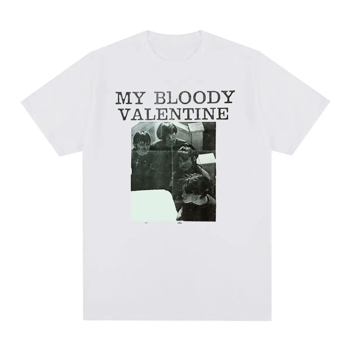 My Bloody Valentine Vintage T-Shirt Band Music Feed Me With Your Kiss Cotton Men T Shirt New Tee Tshirt Womens Tops