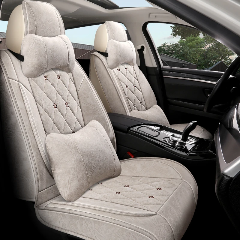 Qx.Com Leathaire Coprisedile Auto Completo Per Lincoln Nautilus Aviator Corsair Grand Touring Maserati Quattroporte Levante Grecale