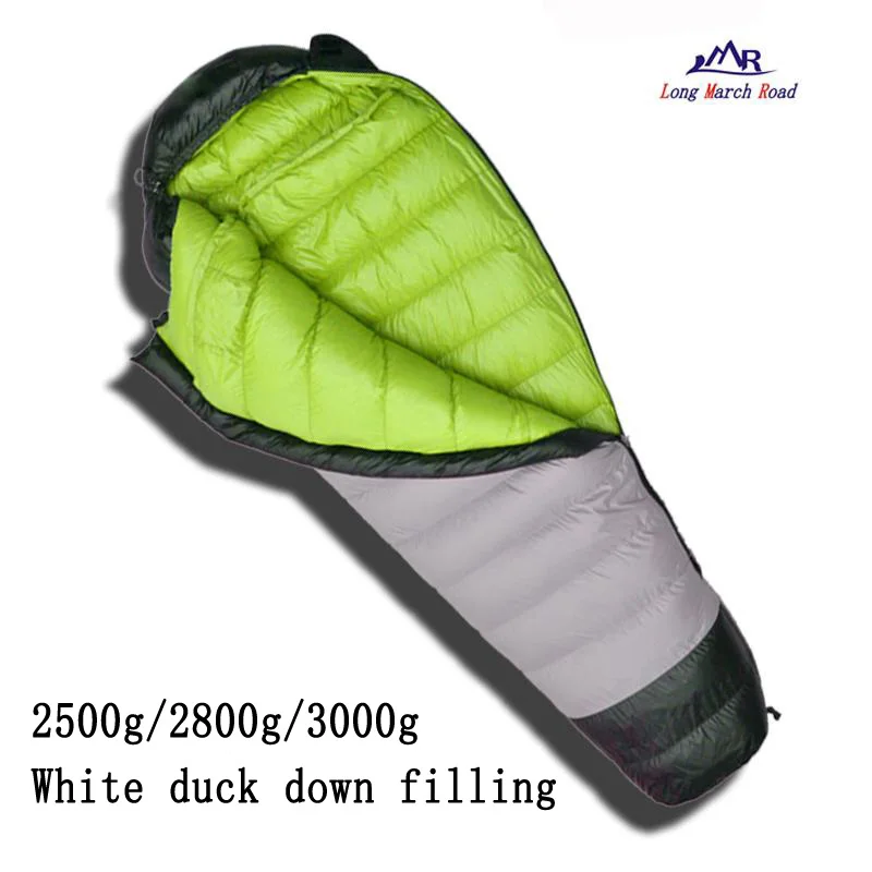 Lmr Ultralight Duck Down Filling 2500G/2800G/3000G Può Essere Impiombato Sacco A Pelo Da Campeggio