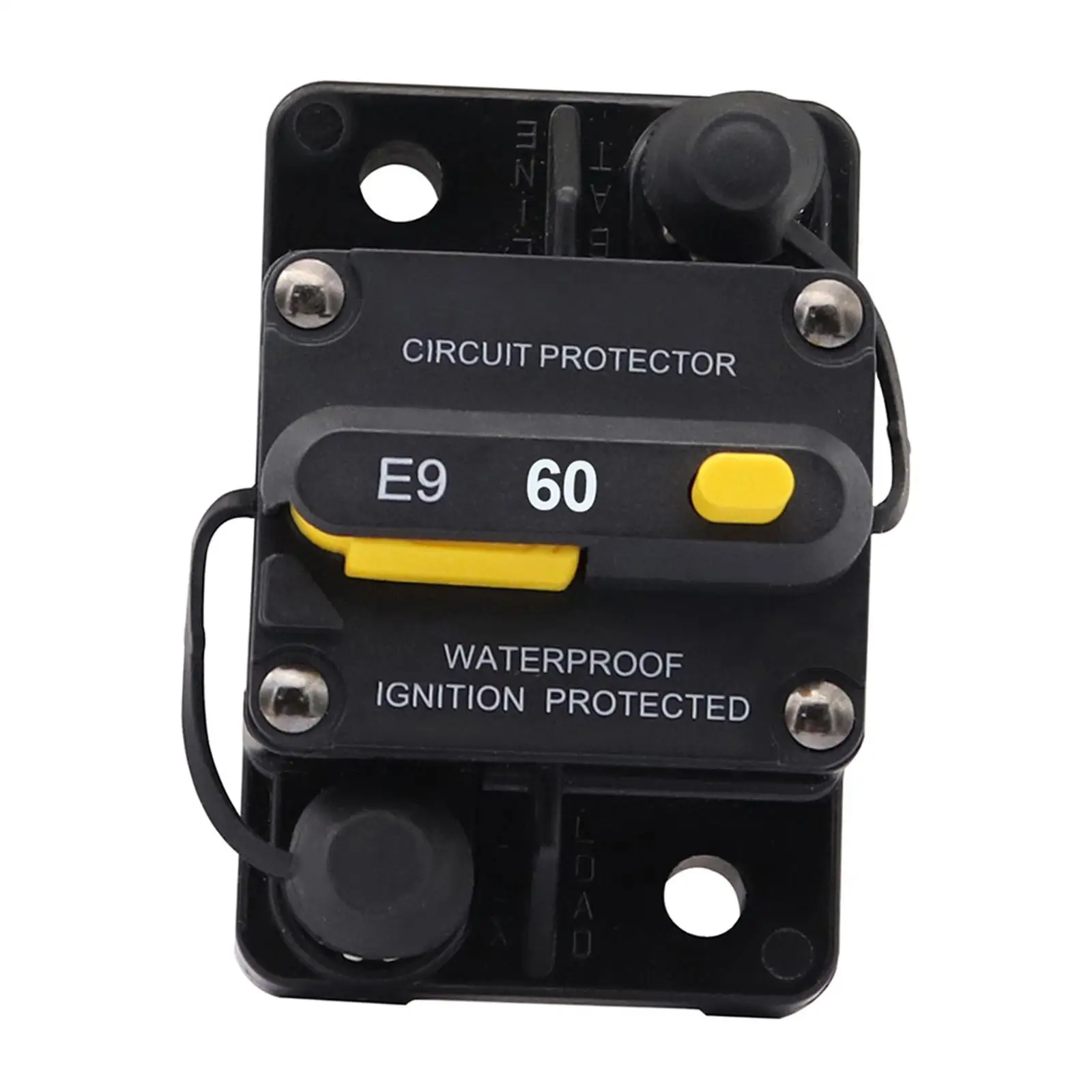 Interruttore Automatico 60A 72V Max Portafusibile Per Barca Inverter Camper Yacht Camper