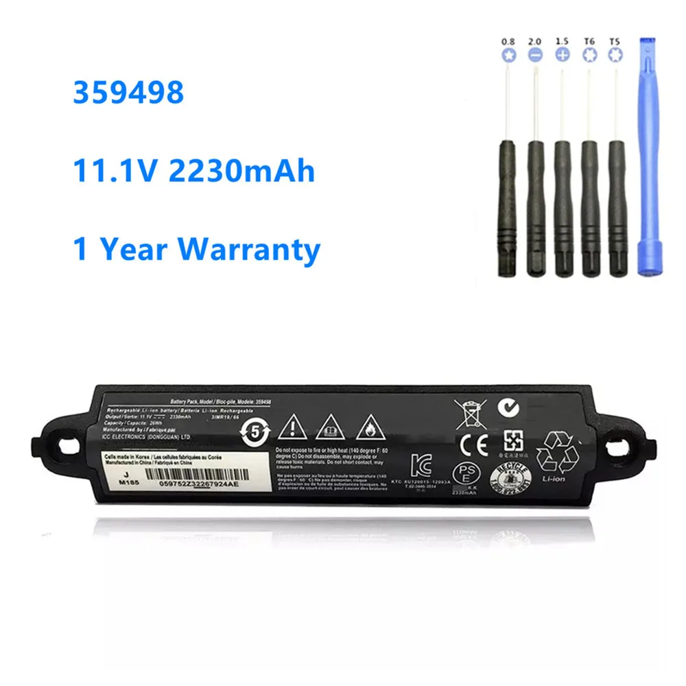 359498 Batteria 11.1V 26Wh Per Bose Soundlink Iii 330107A 359495 330105 Per Bose Soundlink Altoparlante Mobile Bluetooth Ii 404600