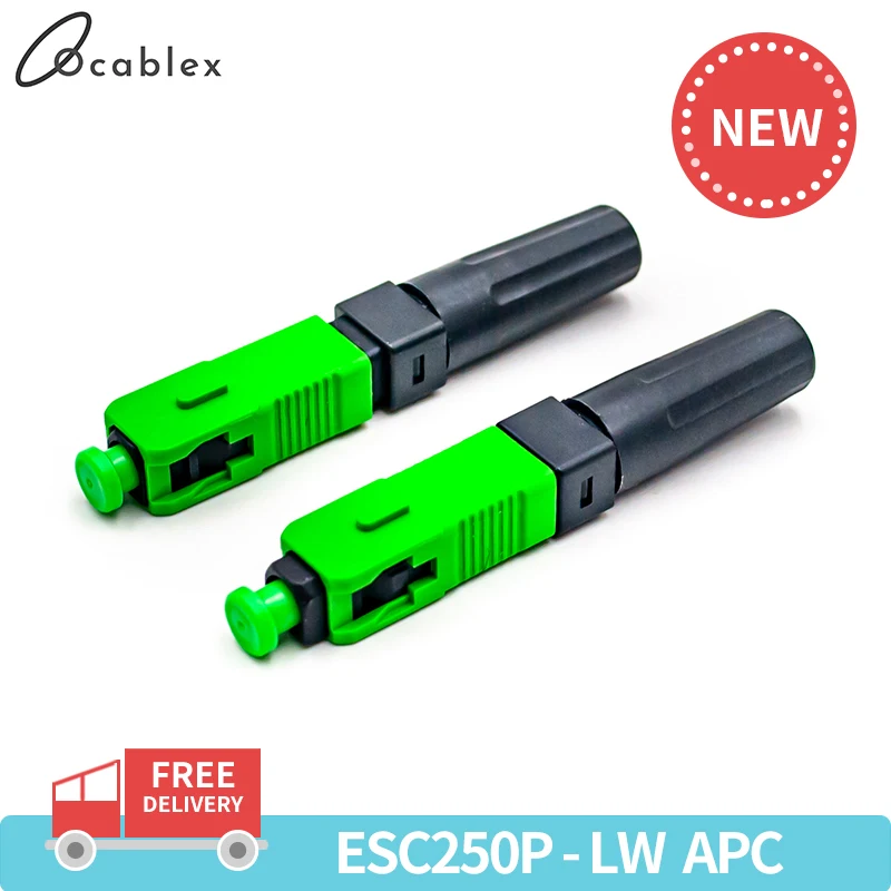 Esc250P-Lw Sc Apc Single-Mode Sc Apc Fibra Ottica Connettore Rapido Sc Fibra Ottica Connettore Rapido