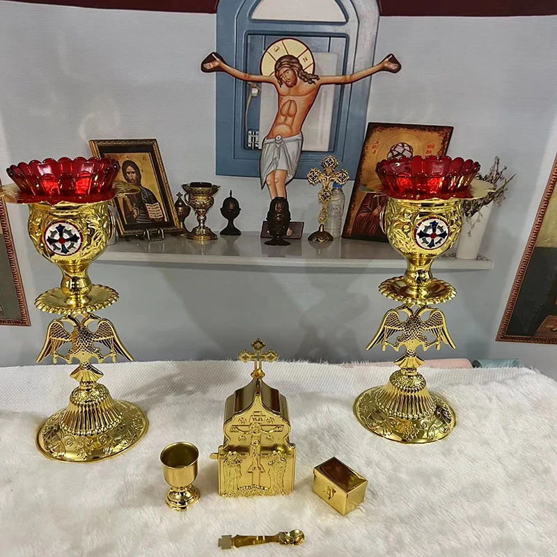 Articoli Croce Religiosa Ortodossa Arredamento Cristiano Cattolico Articoli Religiosi Crusifix Jesus Murrale Juego De Vela Rosario Y Biblia