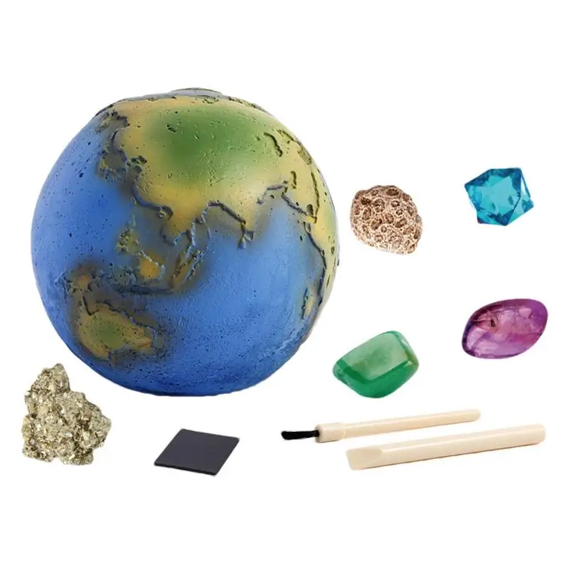 Planet Mining Kit Toy Planet Mining Kit Kids Discovery Toys Gemstone Excavation Planet Mining Kit Kids Science Educational Toys
