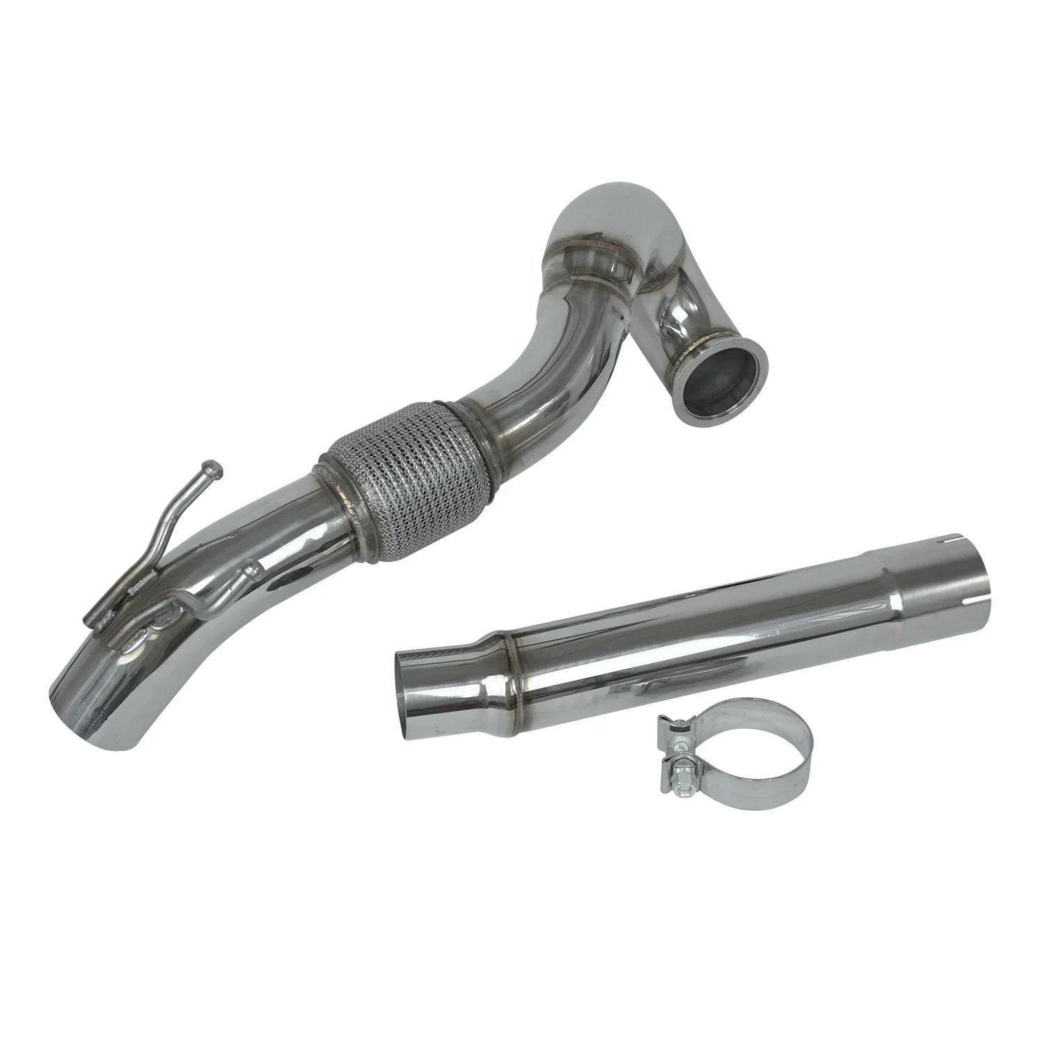 Auto Down Pipe Golf 7 Gt * I Ea888 Gen3 Mk7 Au * Di S3 1.8 2.0 Tsi Echappement Scarico Down Pipe In Acciaio Inox Down Pipe