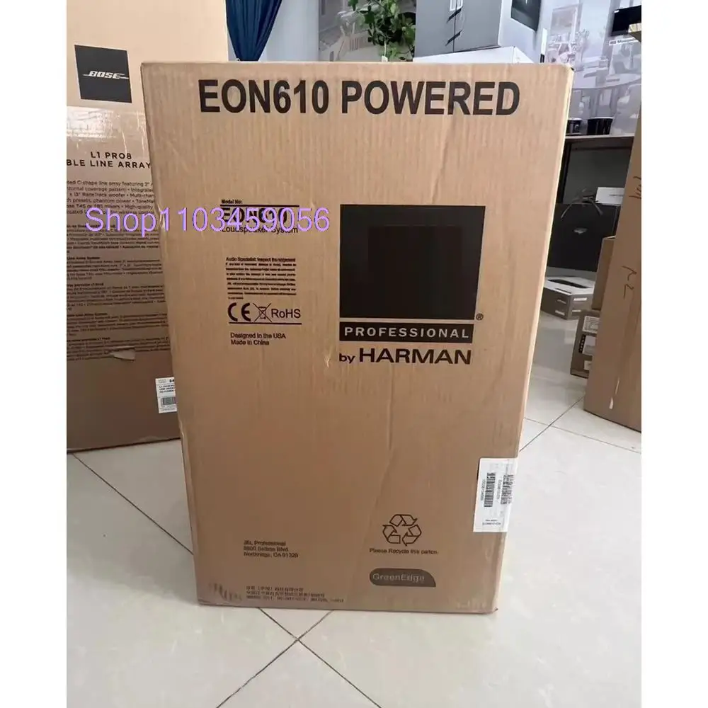 Eon 610 Alimentato Per Altoparlante Portatile Attivo Jbl Eon610 Con Sistema Audio Amplificatore
