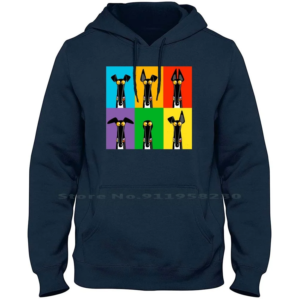 Greyhound Antlers Uomo Donna Felpa Con Cappuccio Maglione 6Xl Big Size Cotton Greyhound Antler Claus Snow Grey Deer Cute Buck Zoo Rey Ant Now