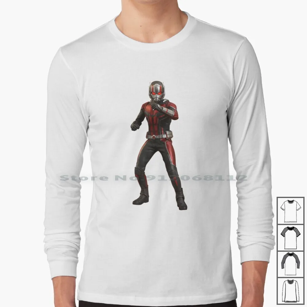Maglietta A Maniche Lunghe Ant Man Ant Man Antman Paul Rudd