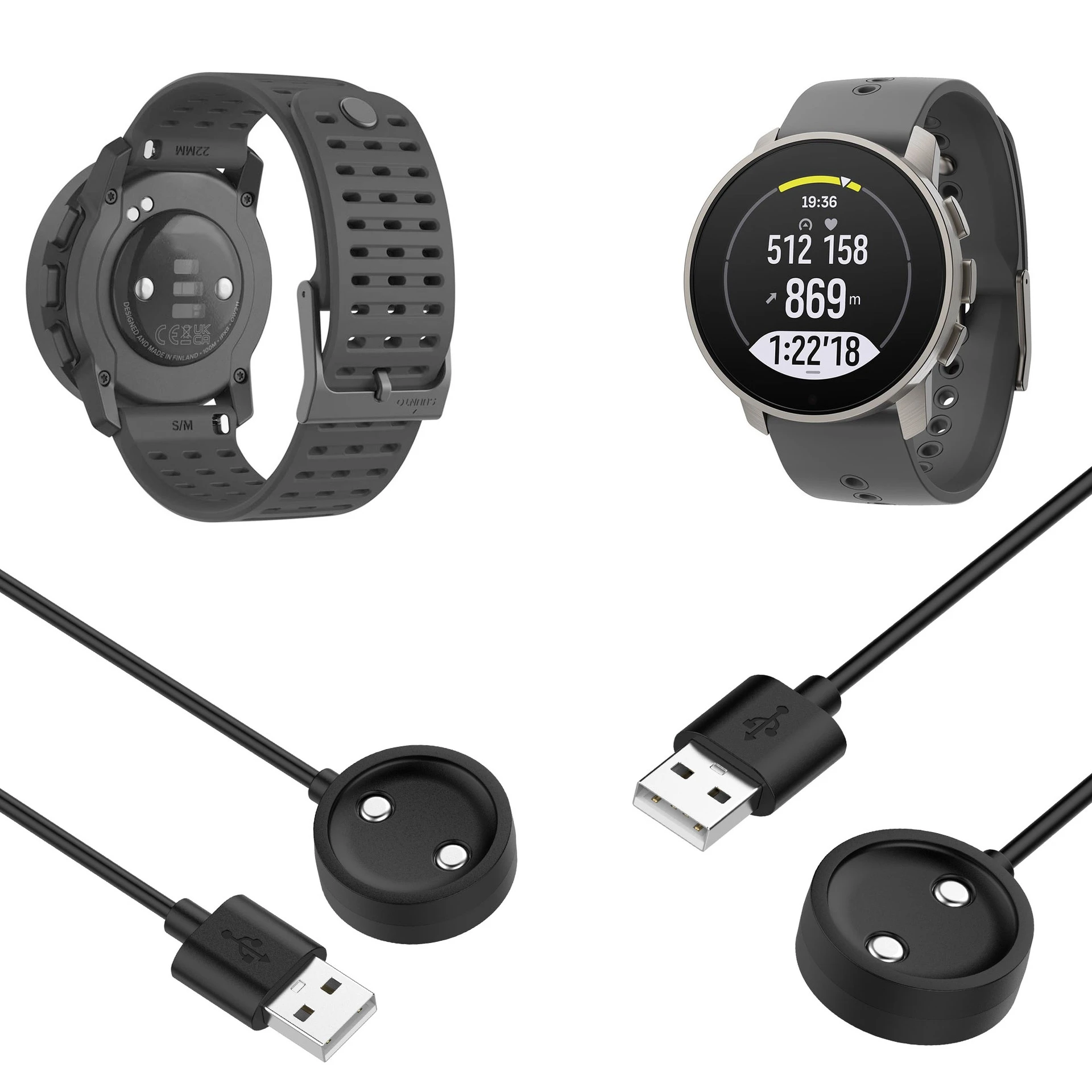 Per Suunto 9 Peak Pro Watch Charger Cavo Di Ricarica Da 100Cm