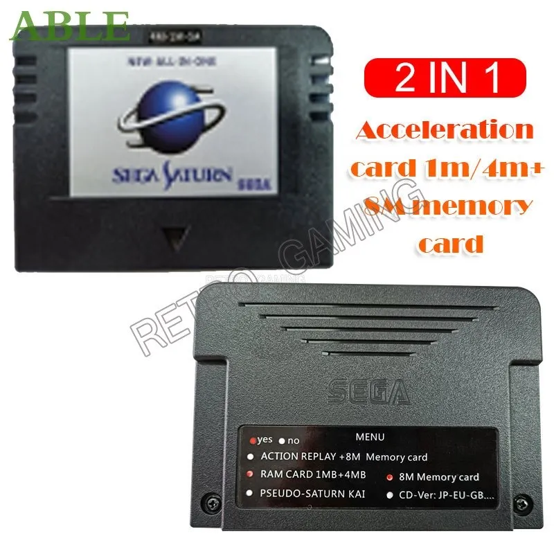 Scheda Sd Originale Nuova Scheda Di Lettura Diretta Per Videogiochi Saturn All In 1 Pseudo Saturn