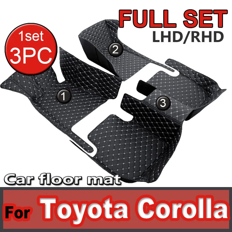 Tappetini Auto Per Toyota Corolla E120 E130 2002 ~ 2008 Tappetini Tappetini Antiscivolo Mantella Coprisedili Accessori Interni