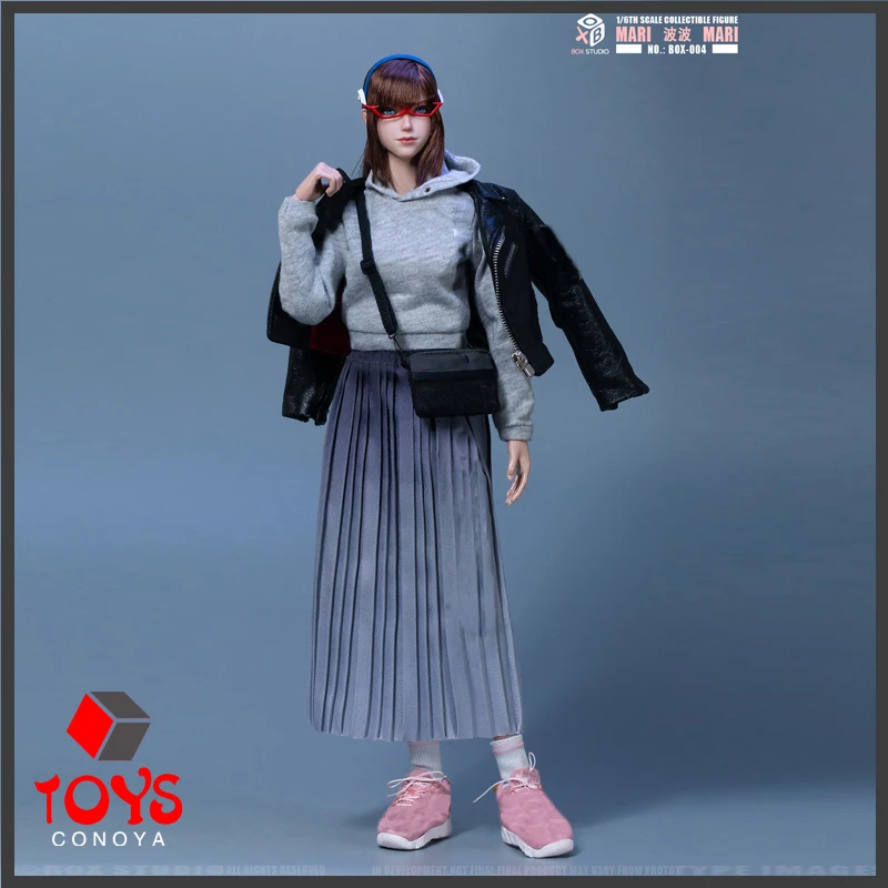 2024 Q1 Box Studio Box-004 1/6 Soldato Femminile Anime Giapponese Ragazza Mari Makinami Set Completo 12 ''Action Figure Giocattoli Per Fan Regalo