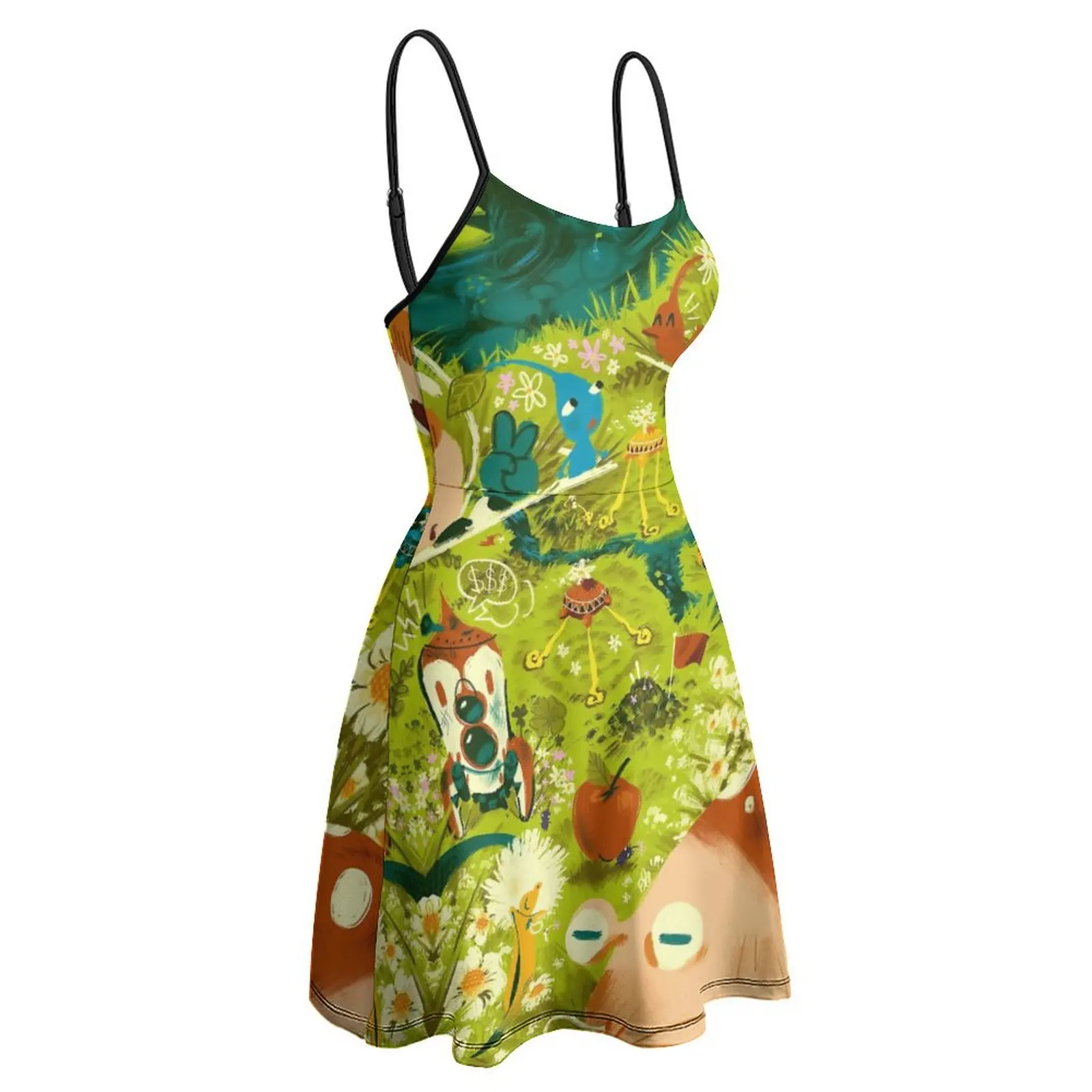 Pikmin 2 In Vendita Vestito Fionda Da Donna Carino Vestito Da Donna Sexy Divertente Novità Vacanze Il Vestito