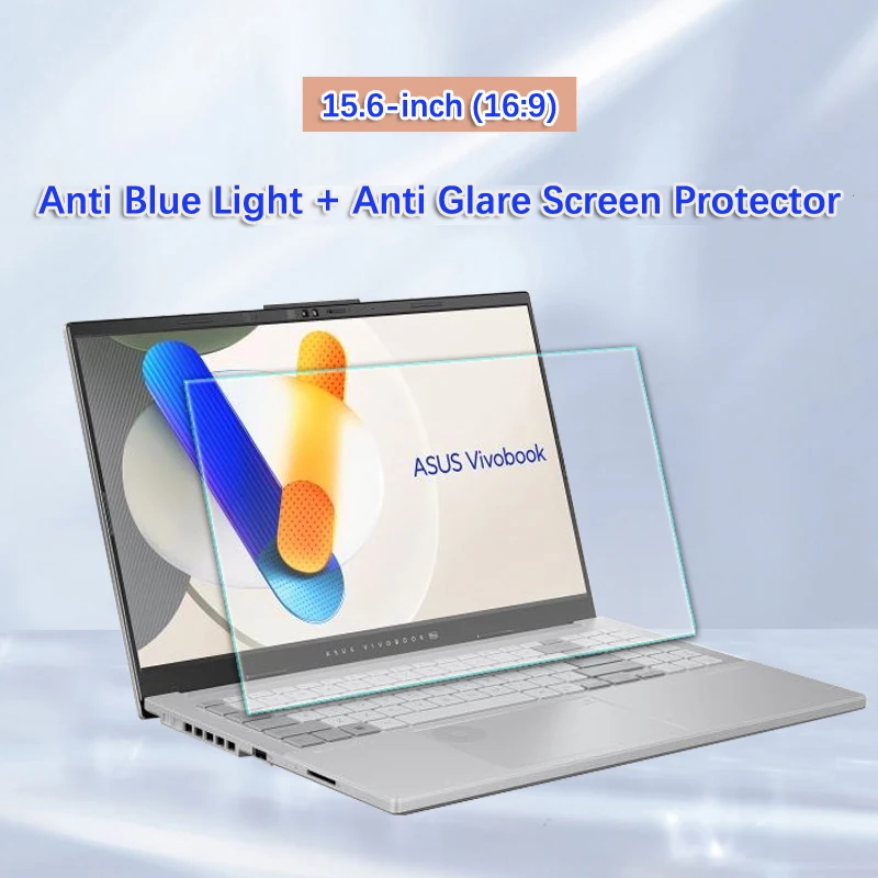 2X Proteggi Schermo Ultra Trasparente/Antiriflesso/Anti Raggi Blu Per Asus Vivobook Pro 15 Oled N6506 N6506Mu N6506Mv 2024 15.6 Pollici 16:9