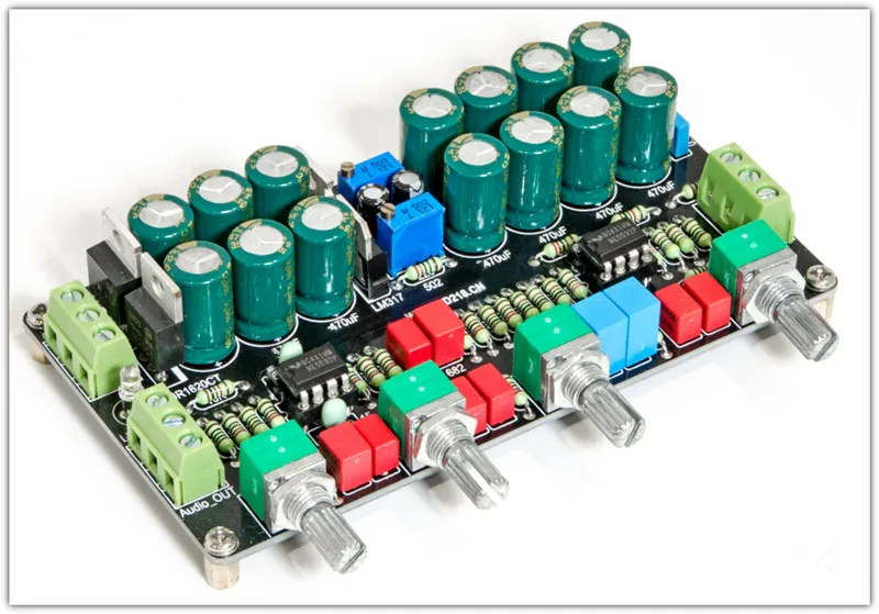 Tre Canali Alti Midrange Bass Ne5532/Lm4562/Bordo Tono Opa2604 Le Risposte Negative Per La Casa Amplificatore Audio